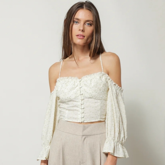 Revolve Line & Dot top - Picture 1 of 2